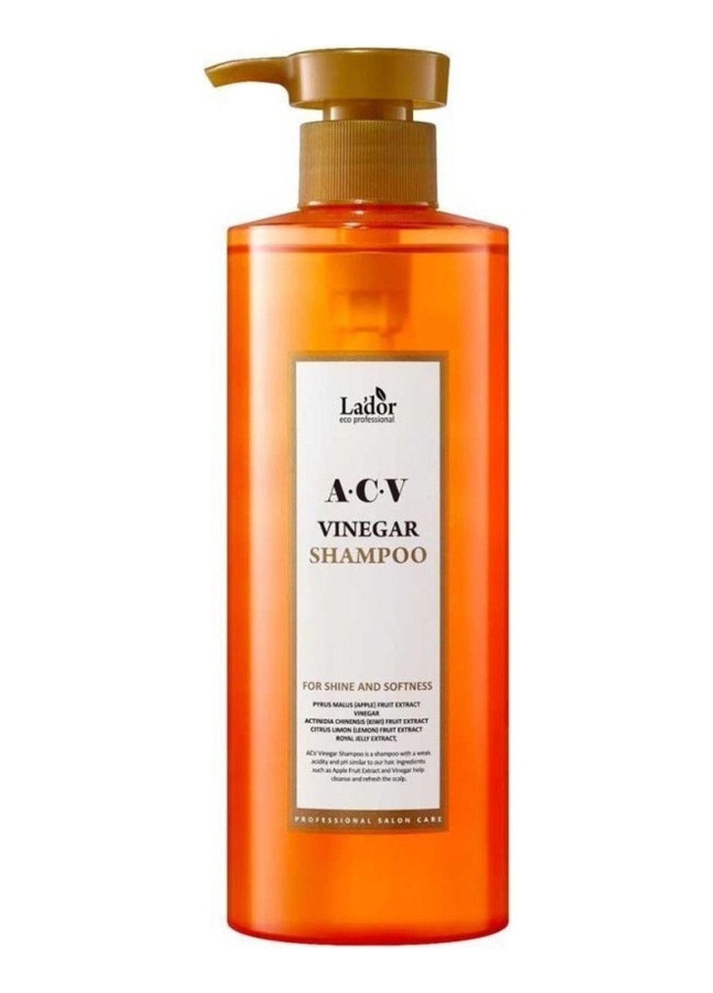Шампунь для волосся глибокоочисний з яблучним оцтом Lador ACV Vinegar Shampoo 430ml La'dor (299486733)