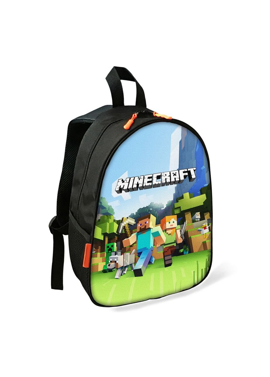 Рюкзак Minecraft Стив и Алекс 34х27х13 см Разноцветный (02416) No Brand (387634369)