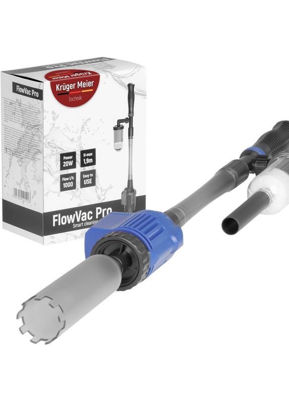 Сифон для аквариума FlowVac Pro 4-в-1 Kruger Meier (364488843)