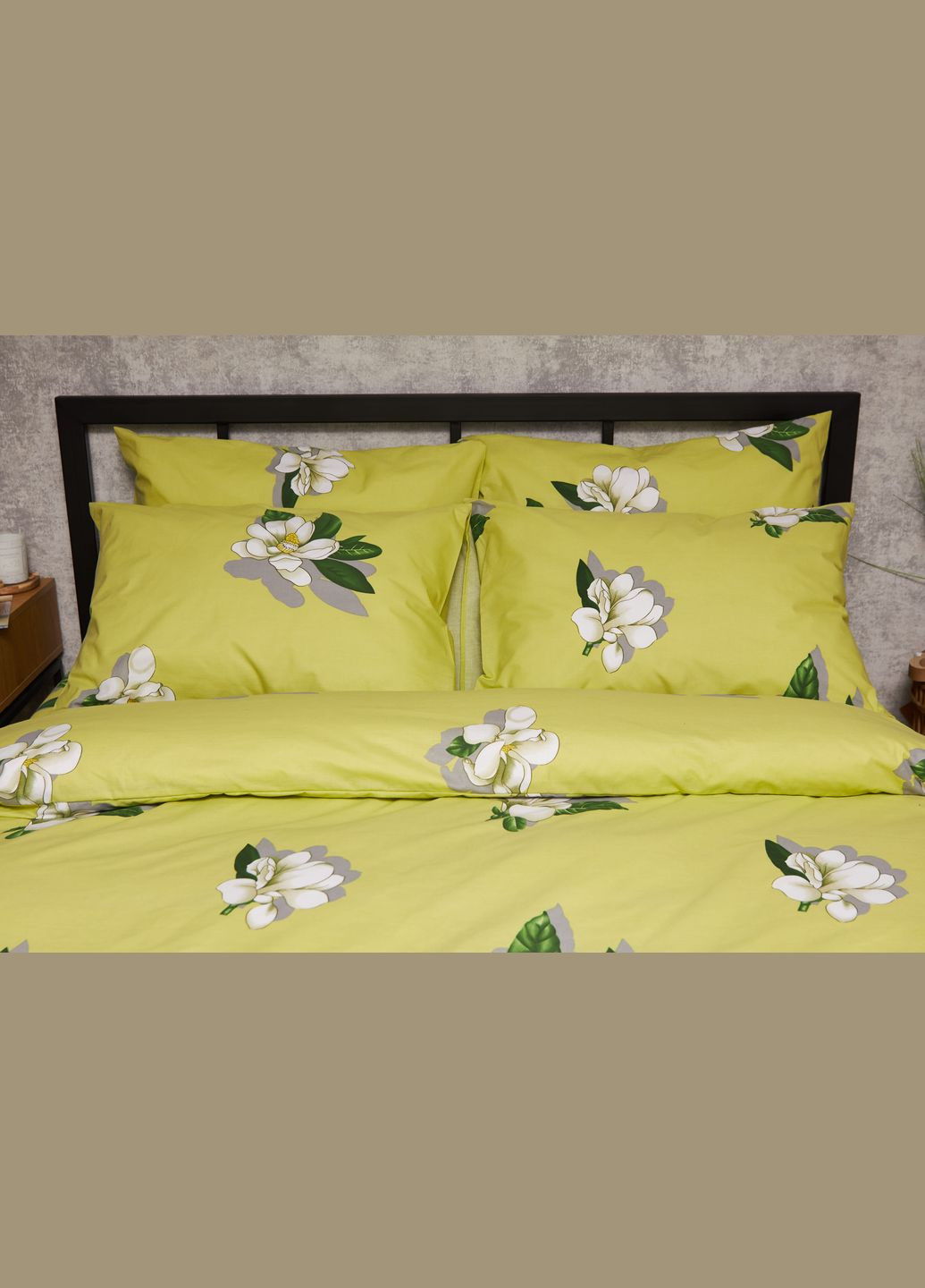 Комплект постельного белья Бязь Gold Люкс «» двуспальный 175х210 наволочки 4х50х70 (MS-820005503) Moon&Star Wisteria (296909886)