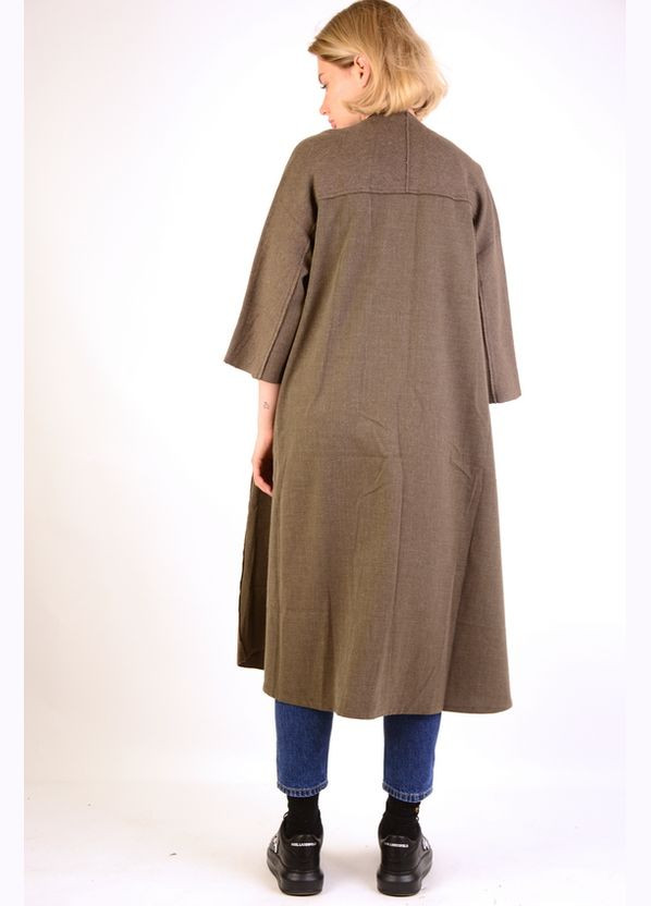 Коричневый демисезонный кардиган Louise Orop