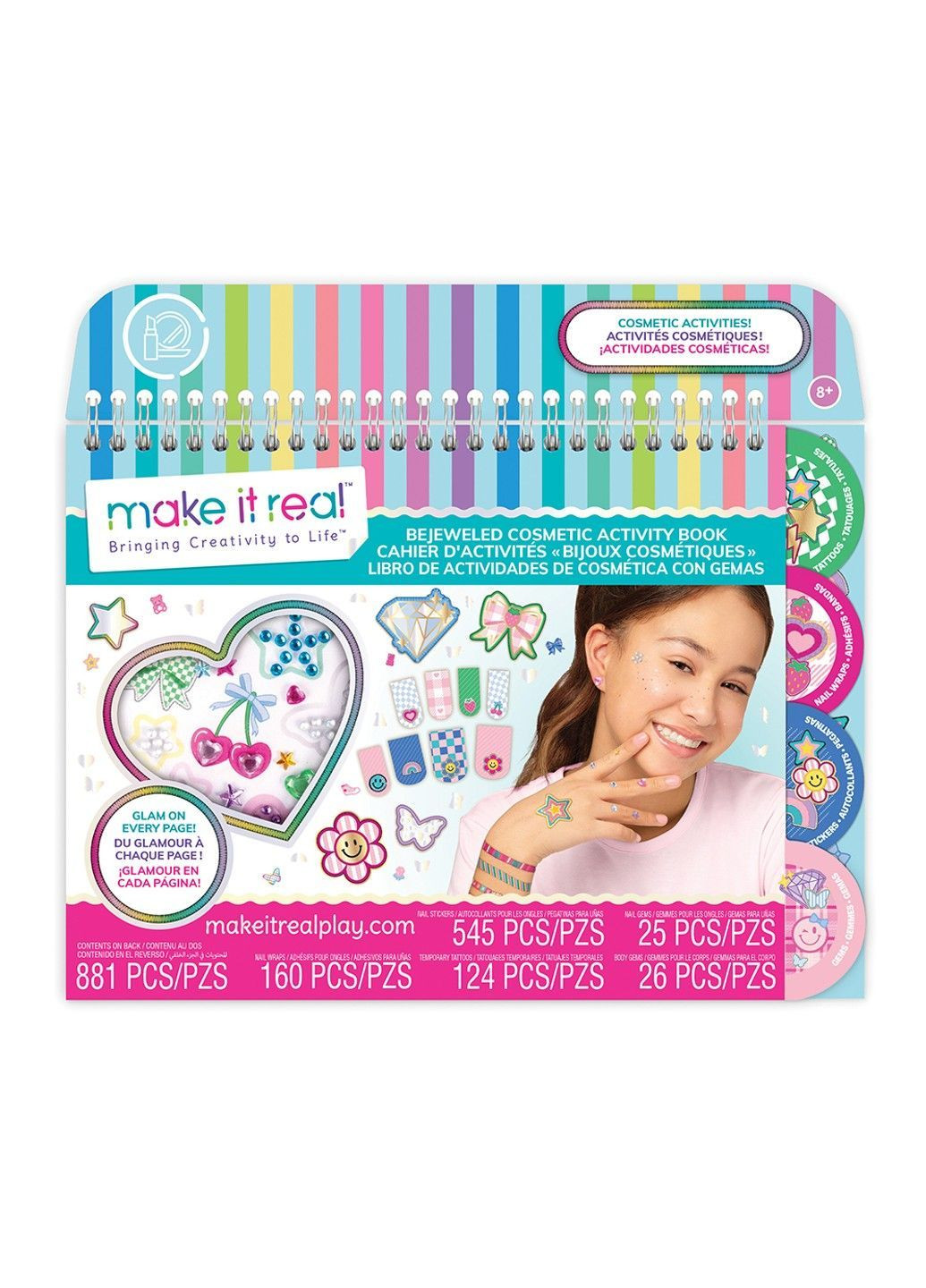 : Набор с наклейками для волшебного перевоплощения 'Играй и украшай' Make it Real (371686998)