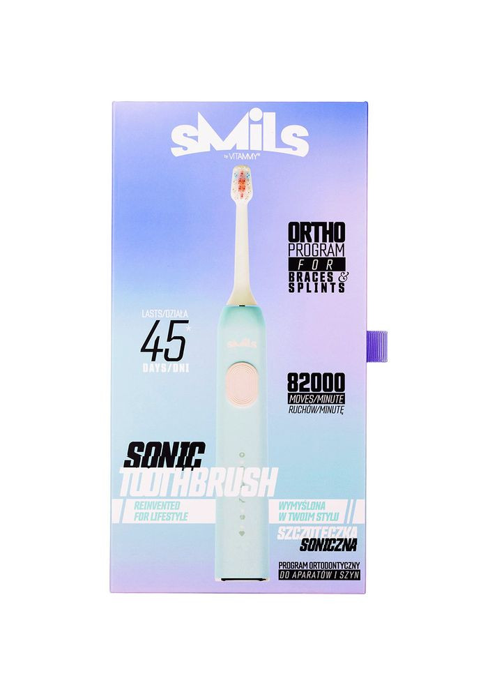 Электрическая зубная щетка SMILS Cloud (TOW017081) Vitammy (323089926)