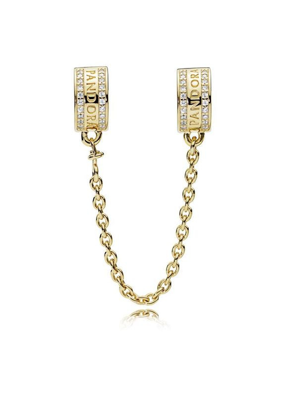 Срібна з'єднувальна ланцюжок Пандора 768642C01 Kabluchka (355345417)