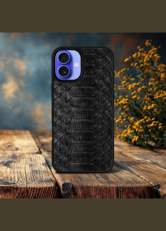 Накладка SkinBacker Python Scales для Apple iPhone 16 Чёрный (79096) Stenk (336212031)