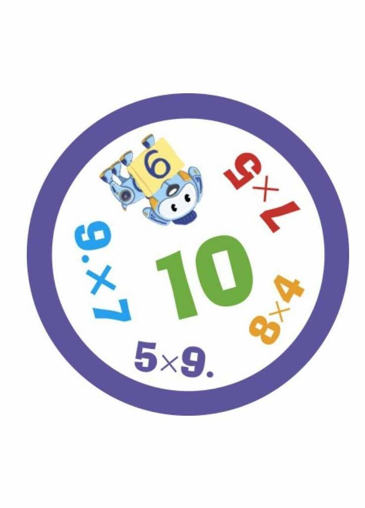 ДЗУМ-обучение. Учебный доббль. Таблица умножения. 7-8 лет. ДЗМ007 2712710036030 Основа (298045544)