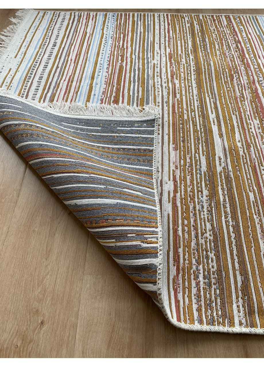 Бавовняний плетений двосторонній килим Shana 35 Arty 120Х180 см. Різнокольоровий No Brand (371739172)