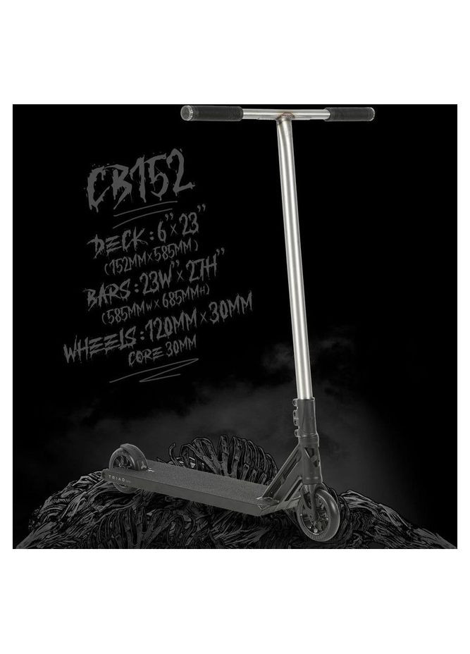 Трюковой самокат Cursed 5.1" x 21" (FRD.047422) Triad (316396286)