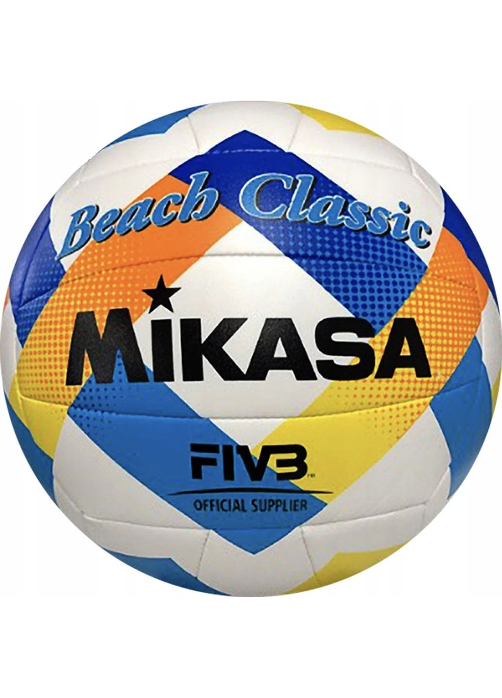 Волейбольный мяч Beach Classic BV543C-VXA-Y Mikasa (367617816)
