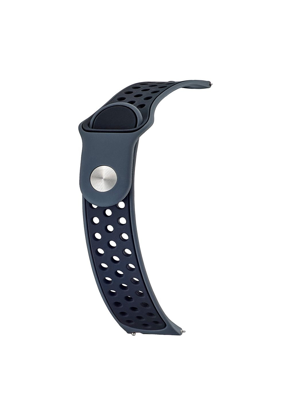 Ремінець Nike Sport 20 mm Watch Active / Galaxy S4 42 mm / Gear S2 / Xiaomi Amazfit Dark Grey / Blac Smart Watch (297456997)