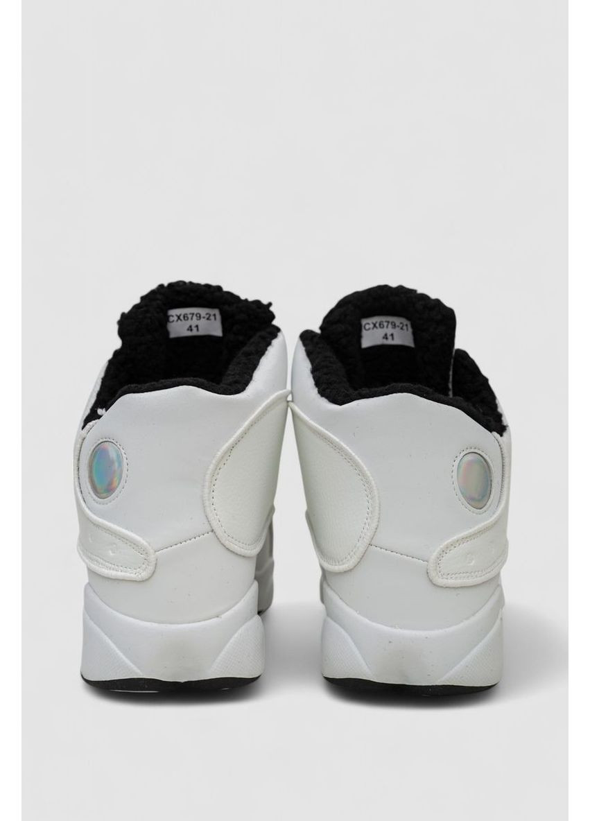 Белые демисезонные кроссовки мужские зимние на меху Sport Line