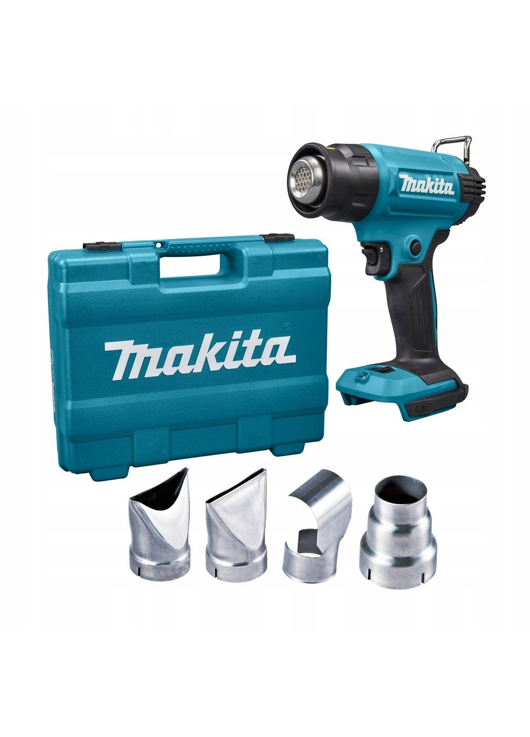 Фен технический аккумуляторный DHG180ZK (550 °C, 200 л/хв, LXT, без аккумуляторов и зарядного устройства) Makita (296987413)