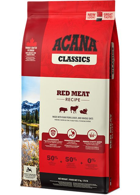 Сухой корм для собак всех пород и возрастов Red Meat Recipe 17 кг (a56117) Acana (280951646)
