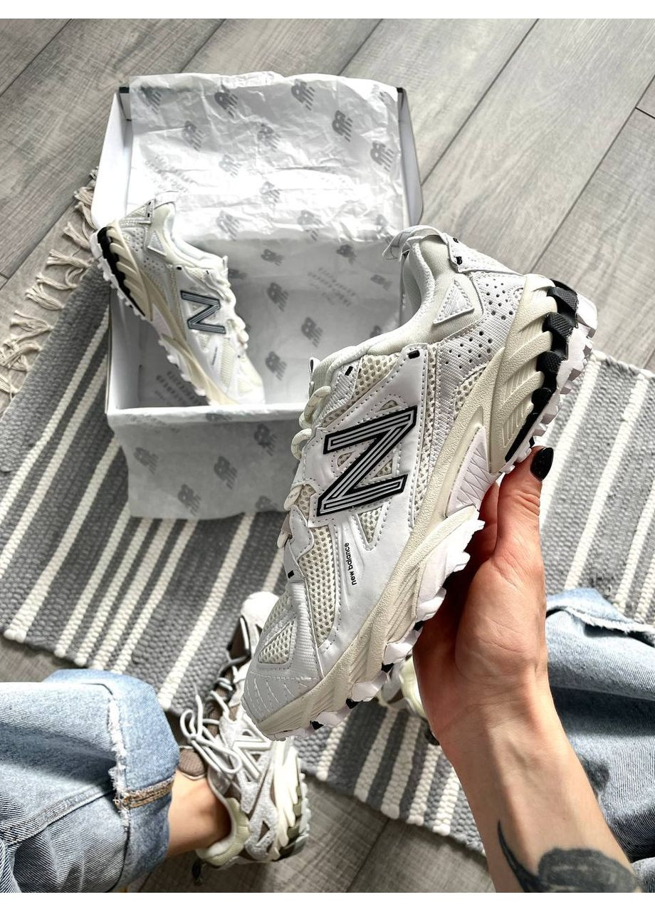 Белые демисезонные кроссовки мужские new balance 610 nimbus cloud white black ml610tba нью беланс 610 No Brand