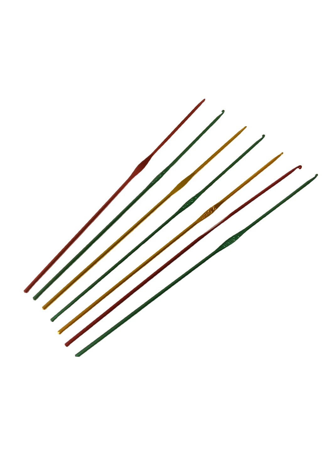 Крючок для вязания металлический цветной №2/15см FROM FACTORY KС02 (335396661)