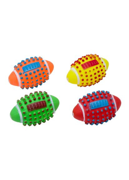 Игрушка для собак Мяч регби 11.5 см (цвета в ассортименте) (6970115700499) Eastland (279562127)