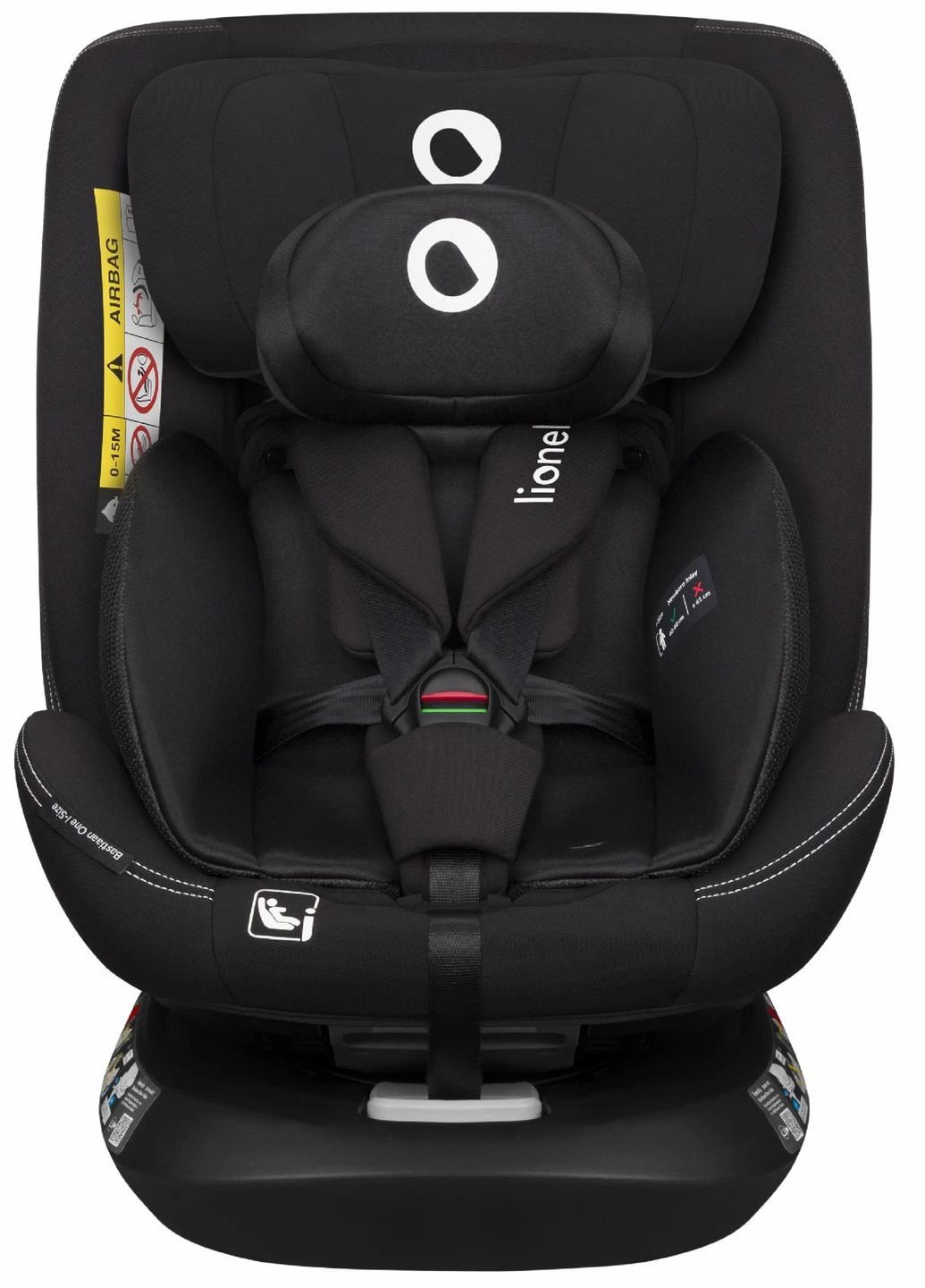 Дитяче автокрісло BASTIAAN ONE I-SIZE BLACK CARBON Lionelo (399549273)