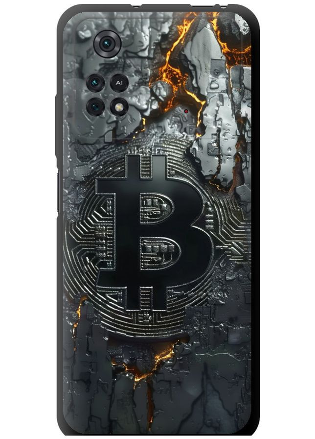 TPU чохол 'Розпечений біткойн' для Endorphone Xiaomi Poco M4 Pro (366340250)