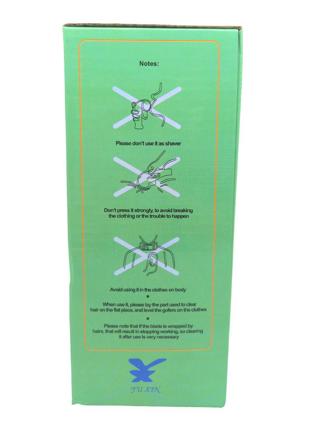 Машинка бритва для видалення стриження ковтунців кульок ковтунів на одязі YX — 5880 YuXin No Brand (287339269)