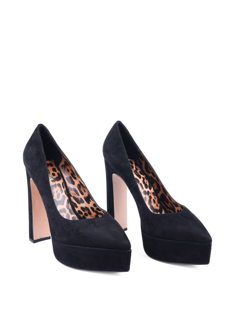 MIRATON Жіночі Туфлі HS23136-3-1 Чорний Велюр чорний з текстиль, китай — демісезон (301544625)