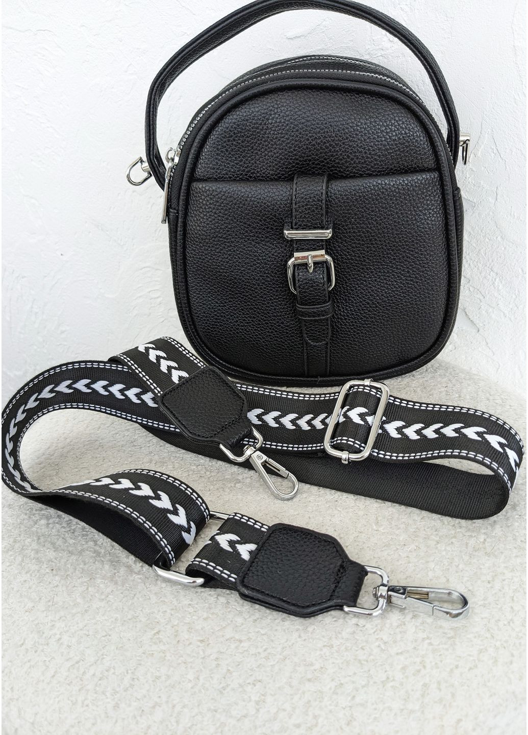 Универсальная черная сумка-рюкзак для города INNOE Сумка (360751263)