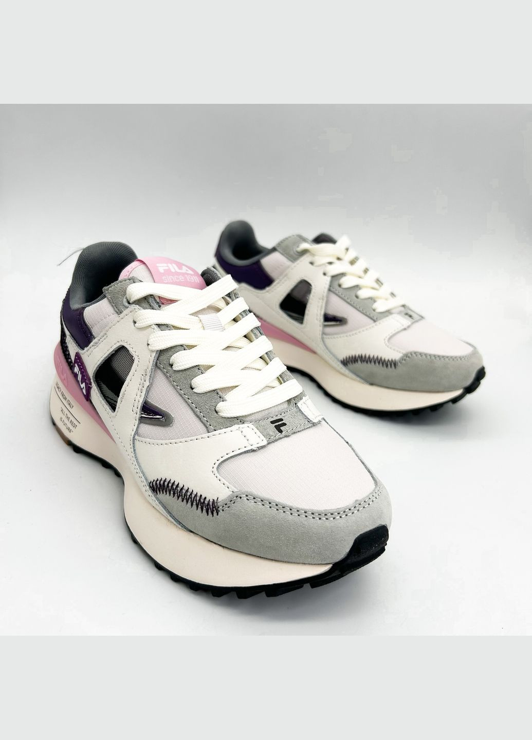 Кроссовки (р) Кожа 0-1-1-FFW-0297 Fila комбинированные (328836355)