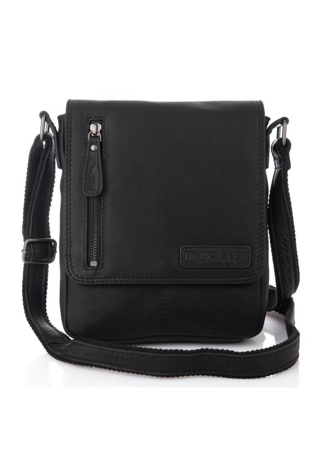 Чоловіча шкіряна сумка через плече 22.5х18х5 см HILL BURRY (315869321)