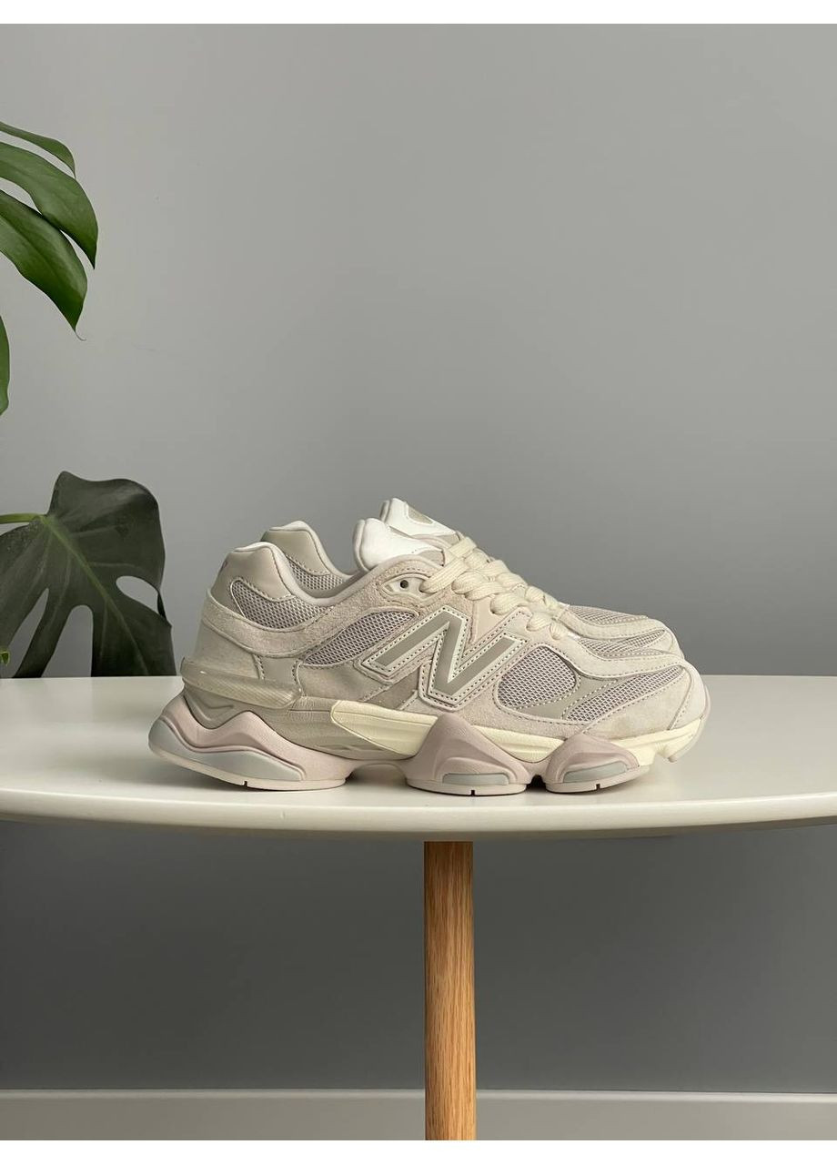 Кросівки жіночі і чоловічі New Balance 9060 Grey Beige | Нью Беланс 9060 сірі No Brand сірі демісезони (354331254)