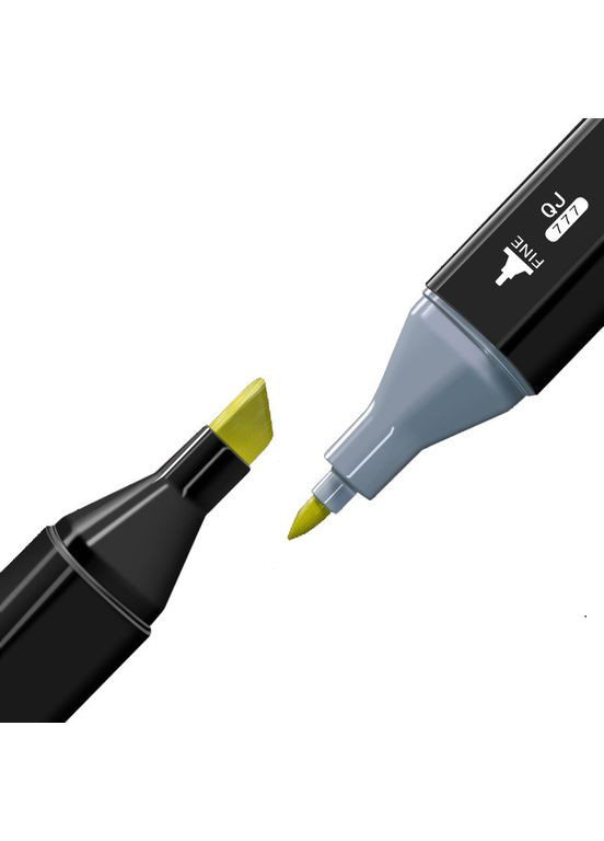 Набір маркерів для малювання та скетчингу 60 кольорів чорний (1756375347) No Brand (333800228)