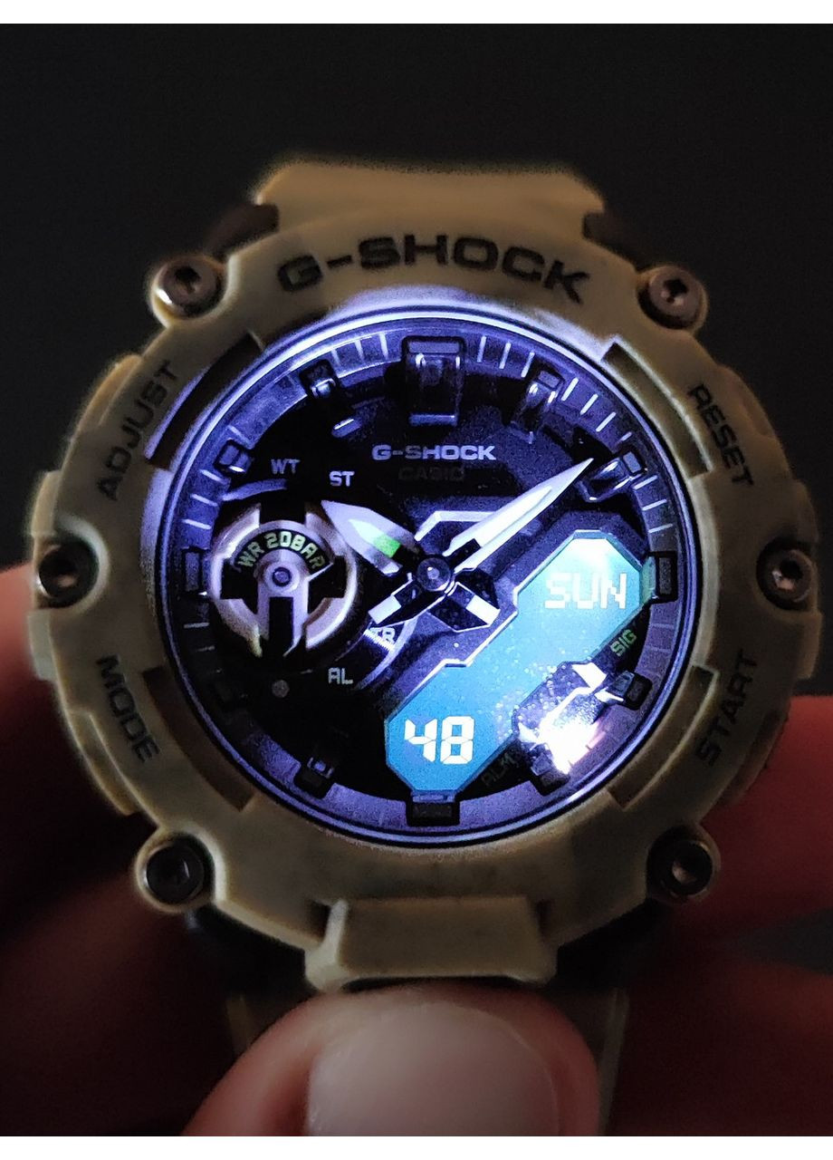 Годинник чоловічий G-Shock GA-2200SL-5A Оригінал В коробці Касіо No Brand (373366502)