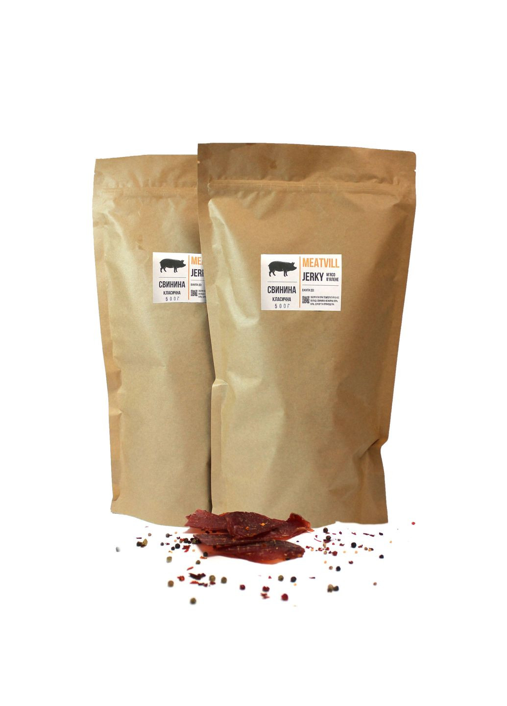Джерки классические Свинина 1 кг (103) Meatvill (352167425)
