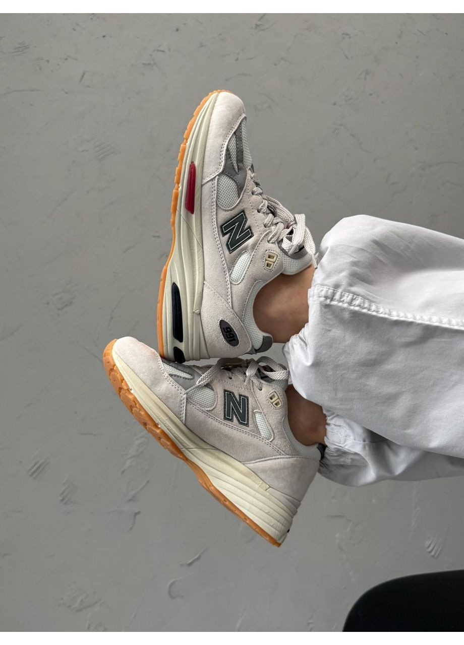 КРОСІВКИ ЖІНОЧІ NEW BALANCE 991 BEIGE GREY НЬЮ БЕЛАНС 991 No Brand сірі демісезони (367176464)