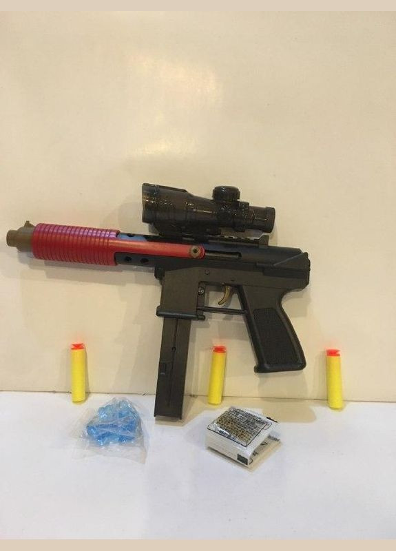 Автомат 29см, водяні кулі, кулі-присоски 3шт., в кор., 29,5/18/4,5см арт.710 No Brand (301648863)