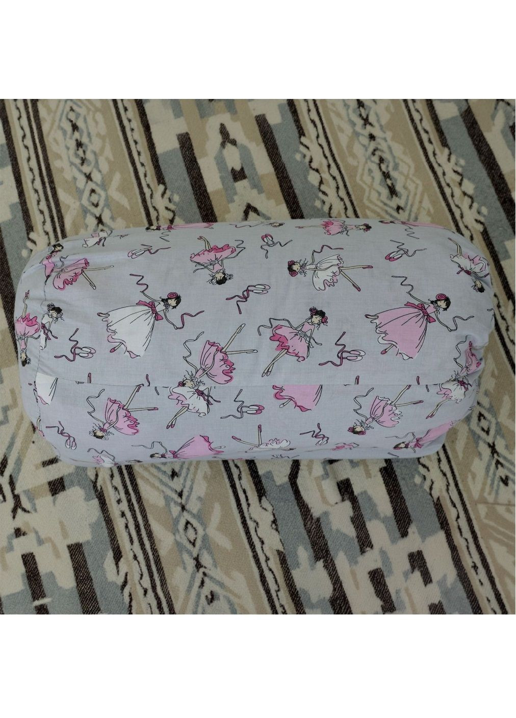 Дитячий спальний мішок постіль для дітей малюків бавовна з подушкою чохлом на блискавці (479327-Prob) Балерини розмір L Unbranded (317216626)