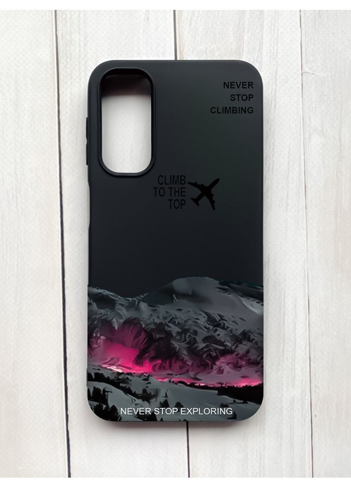 Матовый чехол на Samsung Galaxy A24 Поднимись на вершину (принт 419) Creative (370169707)