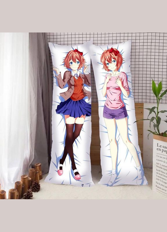 Подушка Обнимашка Аниме «Дакимакура из Сайери» 130 х 40 см No Brand (317202424)