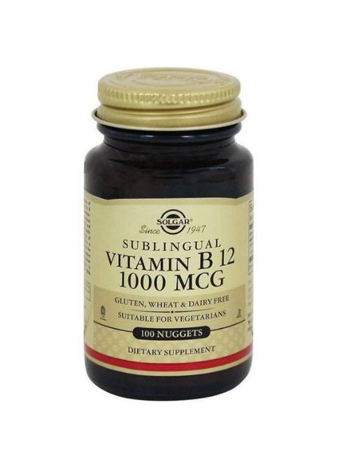Vitamin B12 1000 mcg 100 Nuggets Solgar (311226410)
