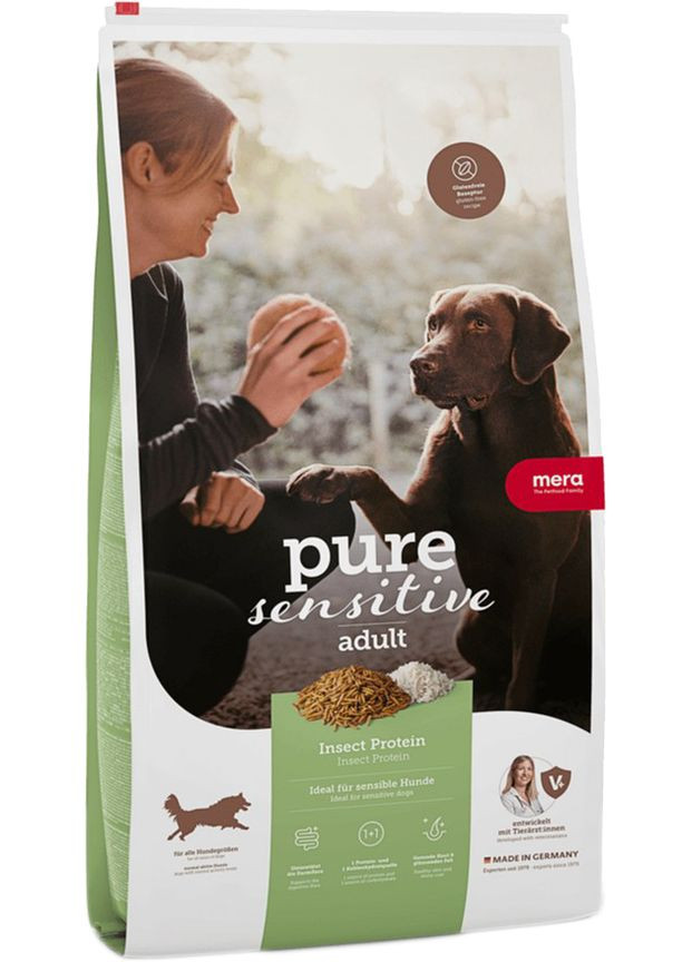 Сухий корм для дорослих собак Insect protein з протеїном комах 1 кг (4025877565267) Mera (364787538)