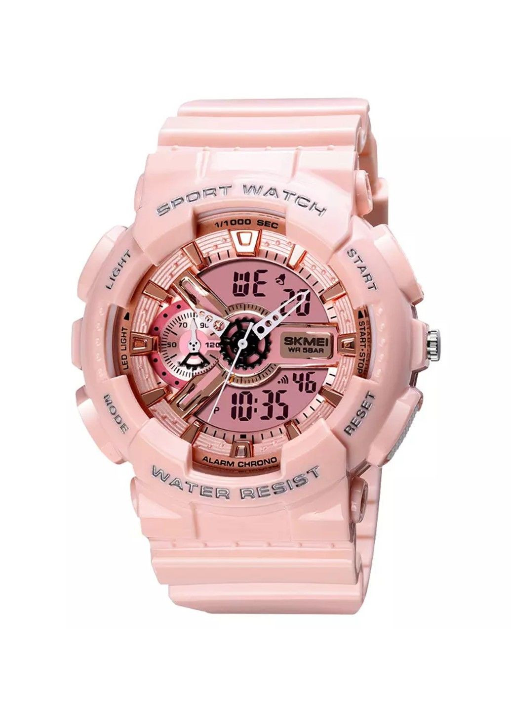 Наручний тактичний годинник 1688 (Рожевий) Skmei (313653746)