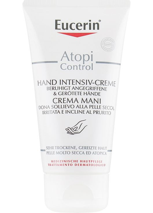 Інтенсивний крем для рук для сухої і атопічної шкіри AtopiControl Hand Intensiv-Creme 75ml (666511-31397842) Eucerin (368629118)