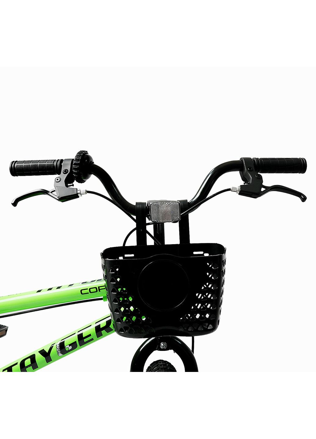 Детский двухколесный велосипед 16" дюймов TAYGER TG-411 алюминиевая рама 1 скорость. Green (176891) Corso (361385119)
