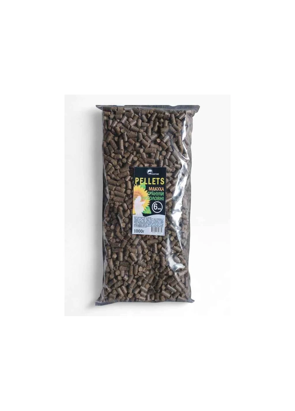 Принада в гранулах Pellets макуха 6мм 1кг ТМ FISHTIME No Brand (387546024)