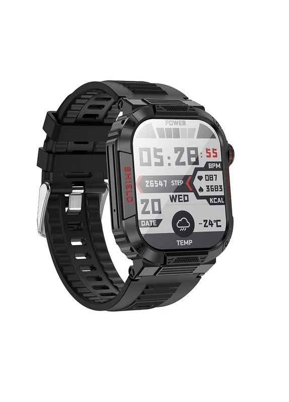Смарт-часы BD9 51mm. 300 mAh. IP67 Smart sports watch (call version) Black Borofone (389297424)