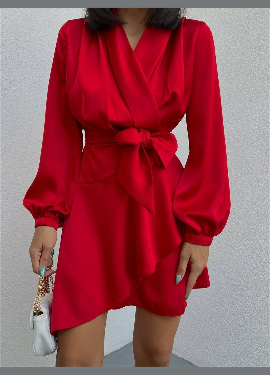 Красное платье подольское 0220 Zarema