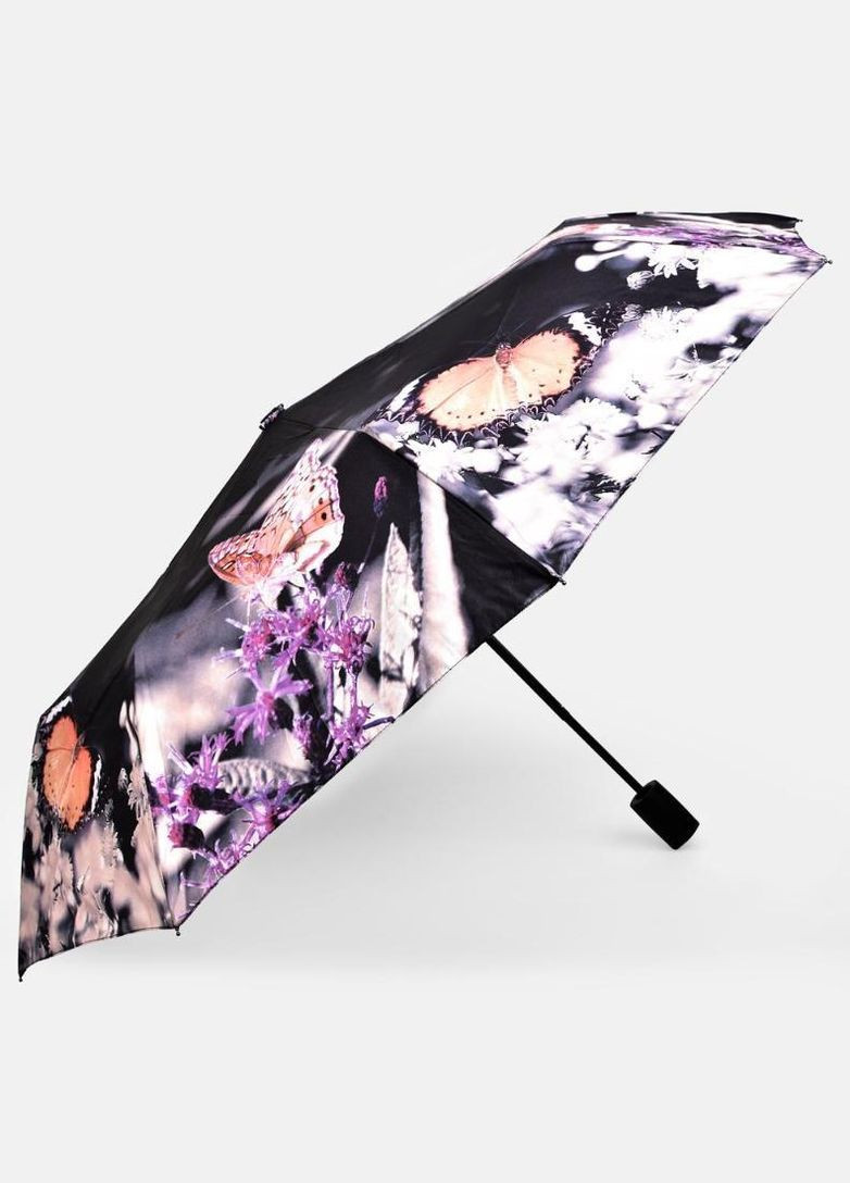 Чорна} парасолька напівавтомат 55 см 8сп r30682-1 Stenson (316650337)