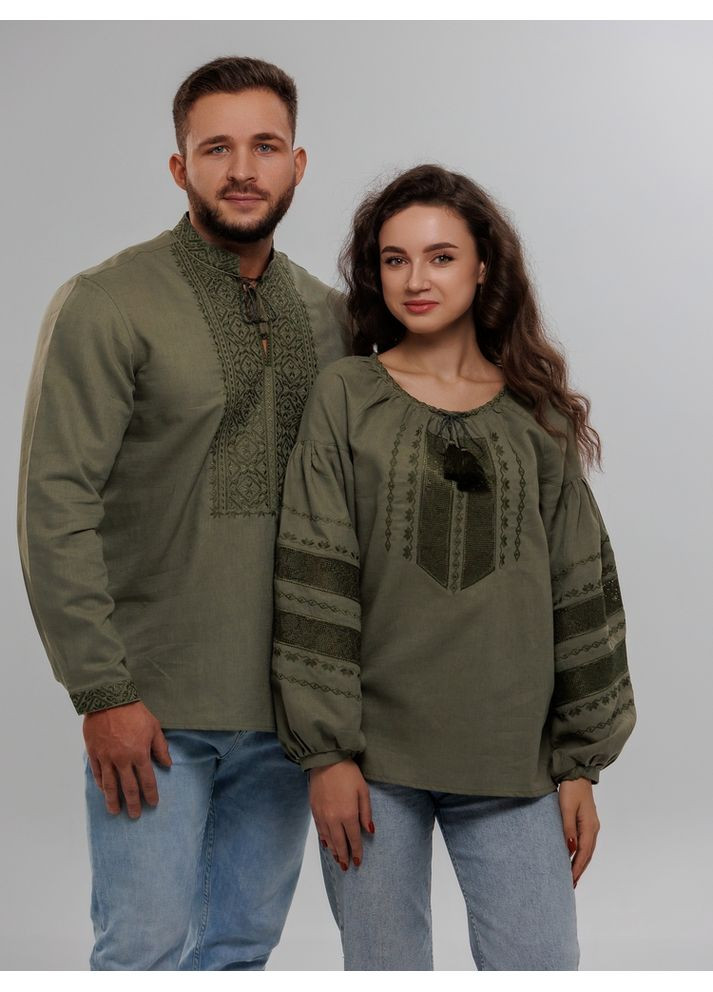 женская вышитая блуза биляна романтическая (fm2983) Folk Moda (365729661)