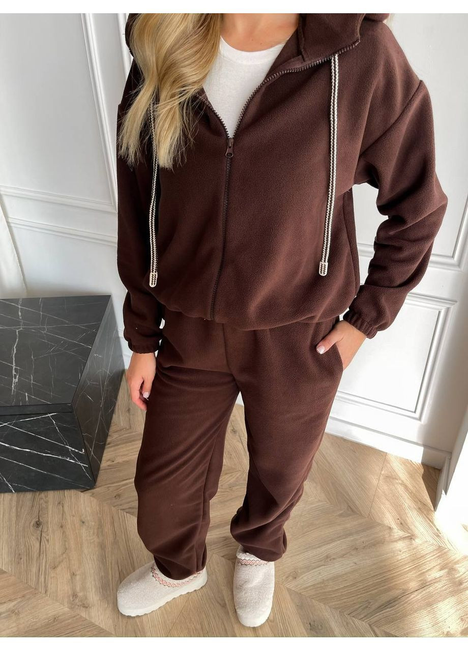 Жіночий спортивний костюм: кофта з капюшоном + штани MonCher (367853399)