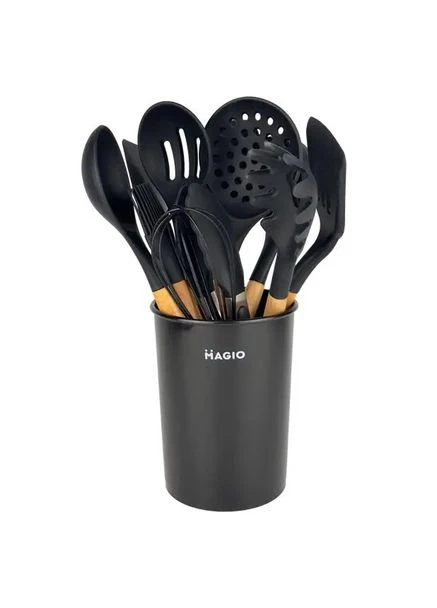 Набор Кухонных Лопаток Из 11 Силиконовых Предметов Magio Seli No Brand (393581164)