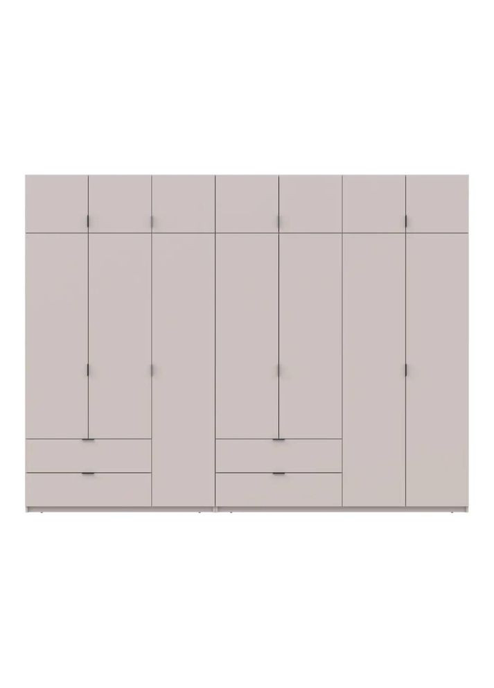 Комплект шаф для одягу Лукас (2 шт.) 315х50х240 см Кашемір (DRS-011719) Doros (362894766)