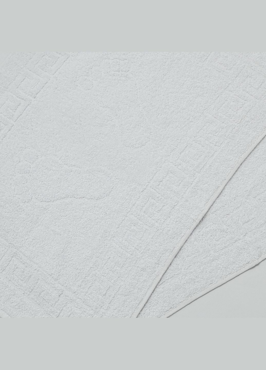 Махровое полотенце для ног 50х70 см Белый Lelit белый